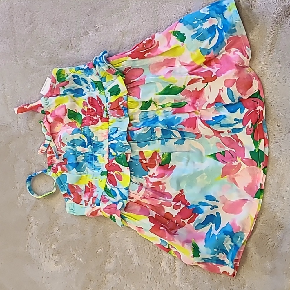 Old Navy Floral Dress 6-12 M NWT